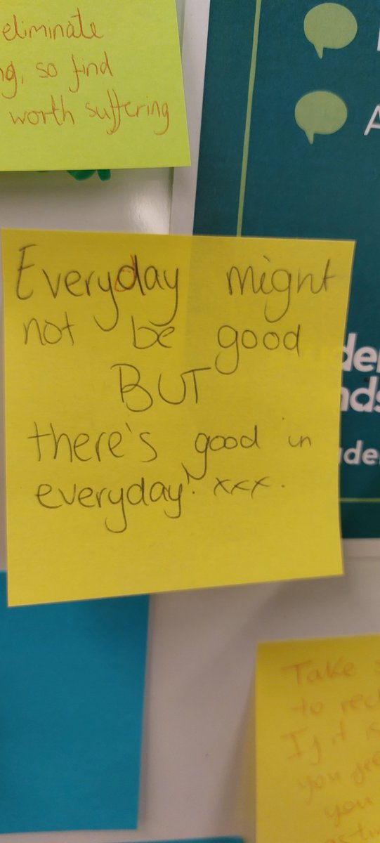 And some more #MentalHealthAwarenessWeek thoughts and advice for students from students ....