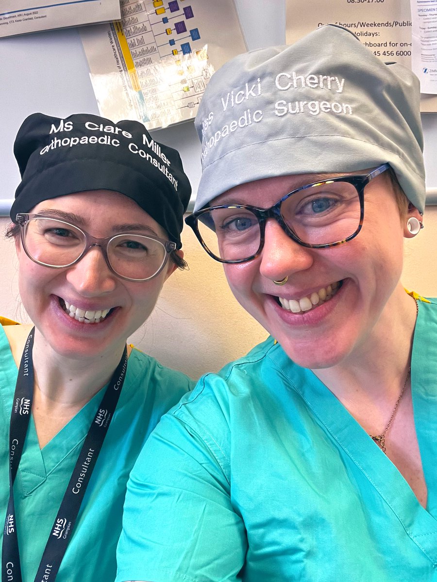 Team Hands with our fancy new hats #hellomynameis #ILookLikeASurgeon