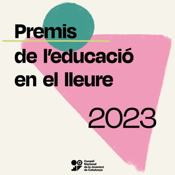 joventutdiba's tweet photo. 📢#PremisCNJC @CNJCat Recorda tens temps:
📆Fins 21/5 - 23:59 h
🏆Premis de l'associacionisme #juvenil👇
https://t.co/W0o83OrgUs
🏆Premis de l'educació en el lleure👇
https://t.co/nSXuoqBYOD https://t.co/HAeFCNzwmO