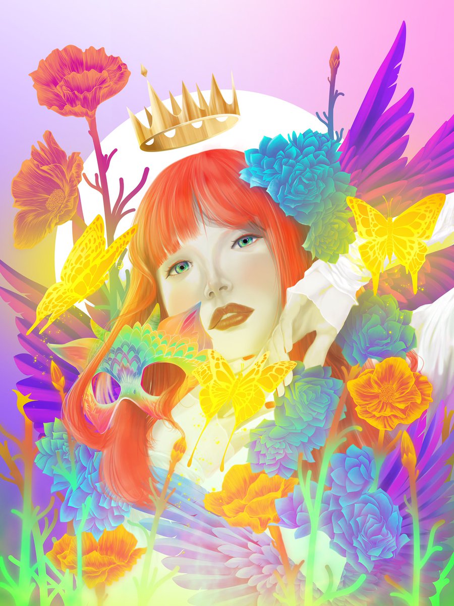 penyukataa's tweet photo. “Her Crown”
Collected by @danielduartefig on @foundation 

Will be display at @sssgallery for “We are NFT Asia" Exhibit on May 21, Bali, Indonesia” ✨ https://t.co/4G4YG2lche