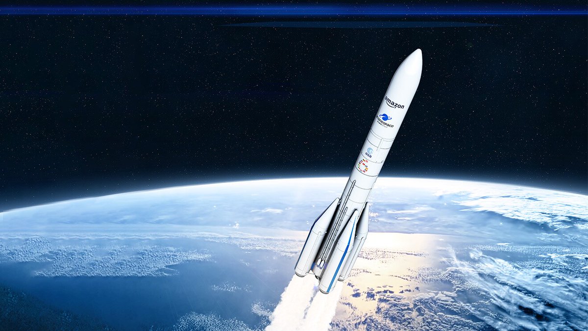 Discover out-of-this world possibilities with @Amazon &amp; @AWSCloud at #VivaTech 🌍🚀

Join Amazon's Julie Zoller &amp; <a href="/Arianespace/">Arianespace</a>’s CCO, Steven Rutgers, to learn how space is the key to bringing fast, affordable broadband to under-served communities around the world 📡