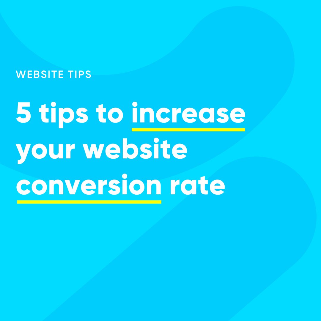 Our latest blog post is live 🎉

We've curated 5 effective tips to supercharge your website's conversion rate.

Are you struggling with an underperforming website? Head to: bubbledesign.co.uk/5-tips-to-incr… for your 5 tips today! 💻✨

#conversionrate #websiteconversion