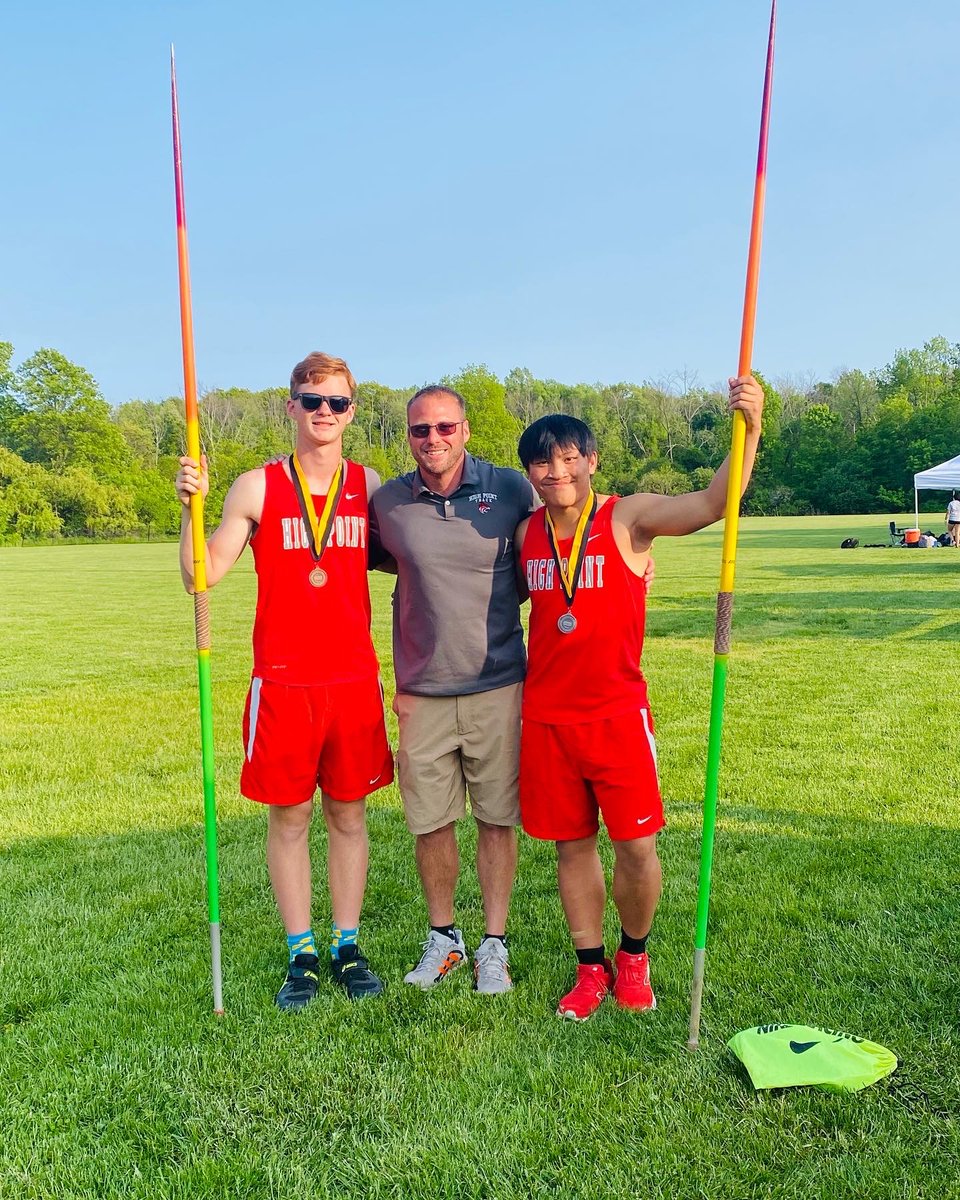 HWS <a href="/HPRwildcats/">High Point Regional High School</a> takes 2nd and 3rd in Javelin
@coachcdexter 
#HWS 
#NJtop50