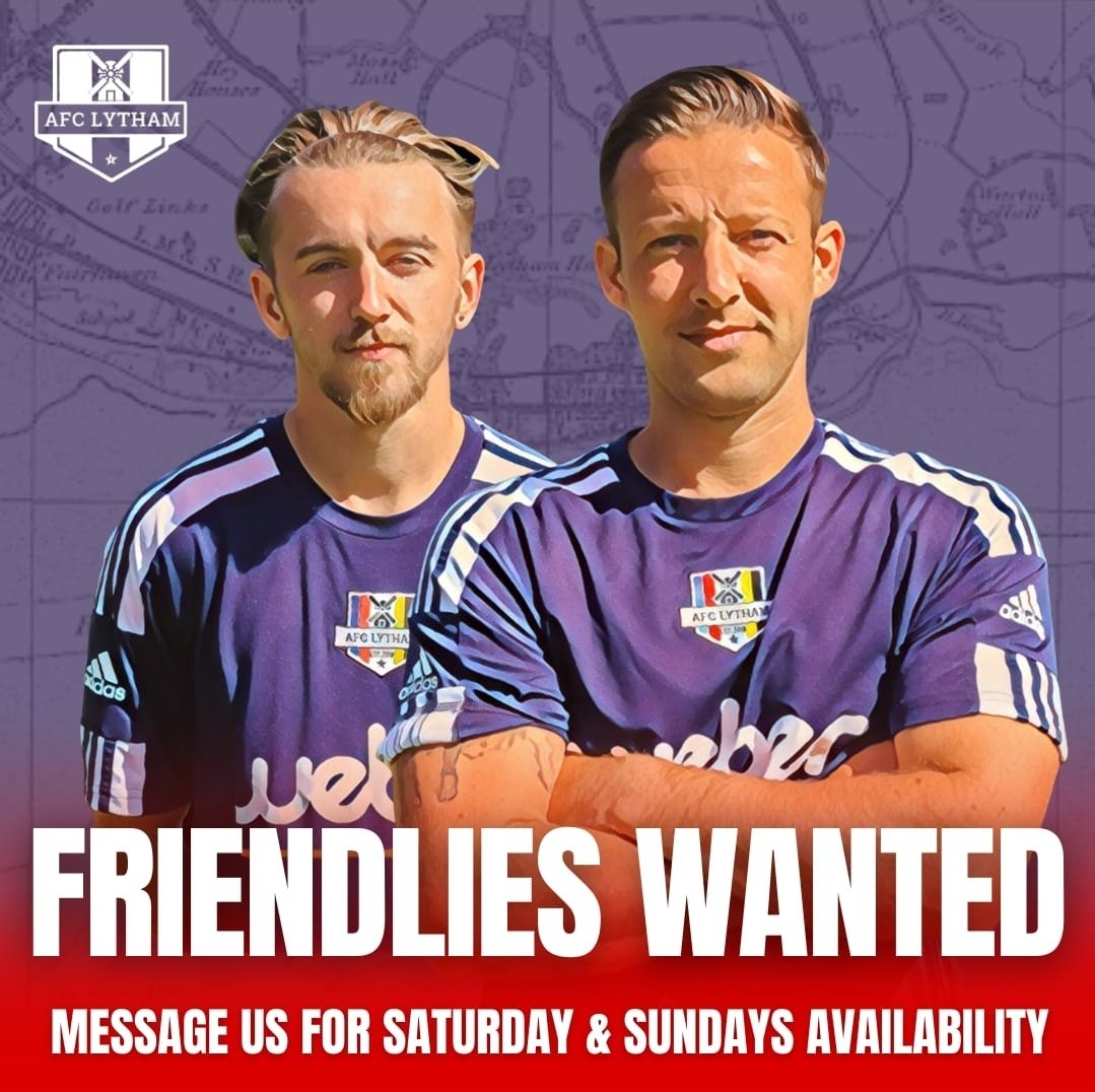 We're on the look out for pre season fixtures

We're happy to accommodate games (split costs)

We have x1 Saturday team &amp; x3 Sunday teams looking for fixtures, drop us a message and we'll get you booked in 🔥

#UpTheWindmills