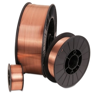 Buy ER70S-6 MIG Welding Wire, Carbon Steel, 0.035 in dia, 44 lb Spool at best price from Janeice Products. View pricing and information at bit.ly/3BuTFVn