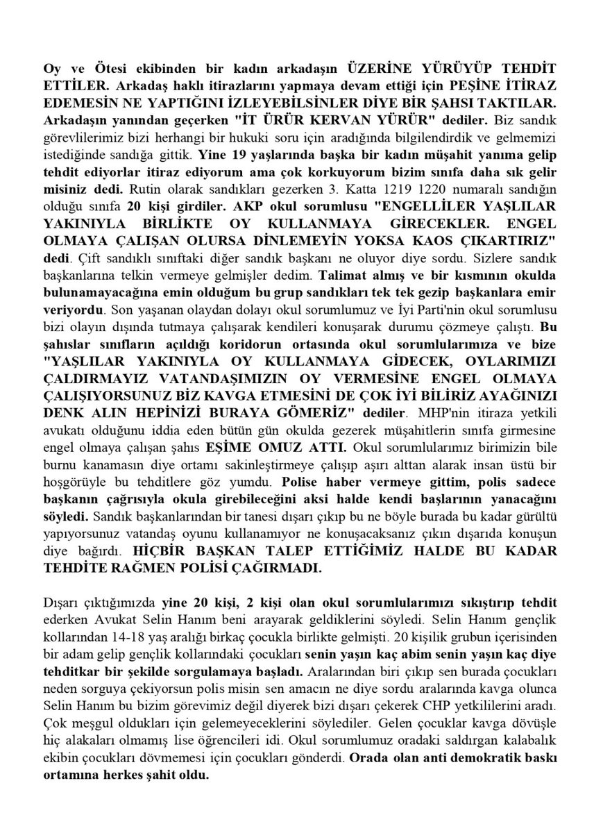 mierdaeindeloos's tweet photo. SEÇİMDE PURSAKLARDA HER TÜRLÜ USULSÜZLÜĞÜ YAPMAYA ÇALIŞAN AKP VE MHPLİLERİN SALDIRISINA UĞRADIK, POLİS YAKALAMADI, ŞİKAYETİMİZİ ALMADI. DEMOKRASİ MÜCADELEMİZİ ANLATTIM, SİZ DE ANLATIN! #14mayis2023 #Secim2023 #14MAYIS2023SEÇİM
#CHP #iyiparti
#HuedaPar #hüdapar
#BenKemalGeliyorum https://t.co/9tyYUcLgBs
