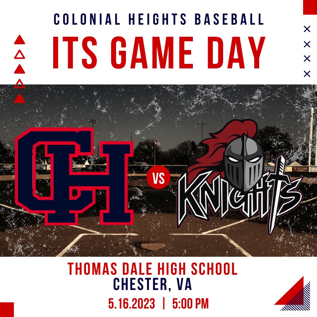 Come on out to Thomas Dale HS to support your Colonials as they look to round out their 2023 regular season!