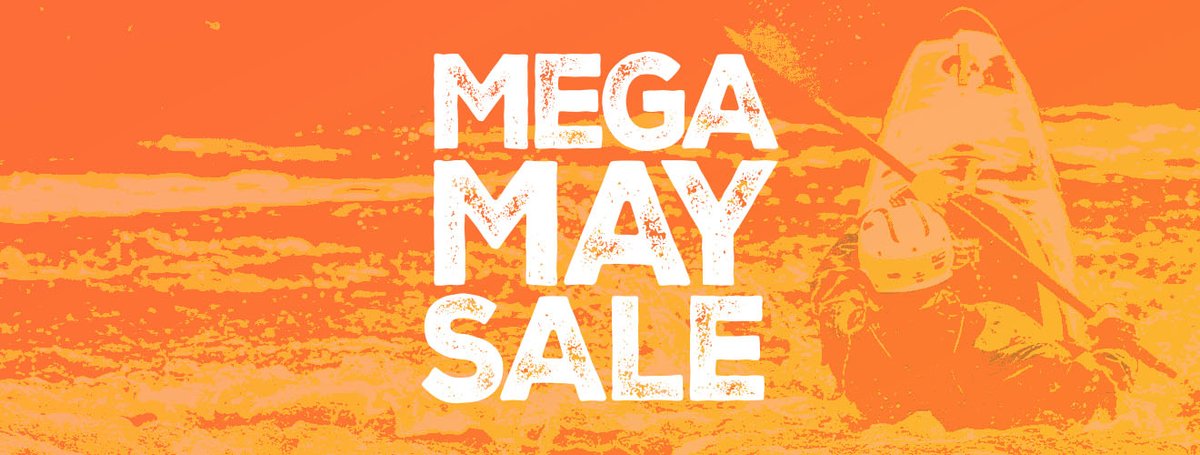 We're halfway through Mega May! How time flies... Get your orders in quick to bag your discounts today: bit.ly/3ObUKJo 🌊