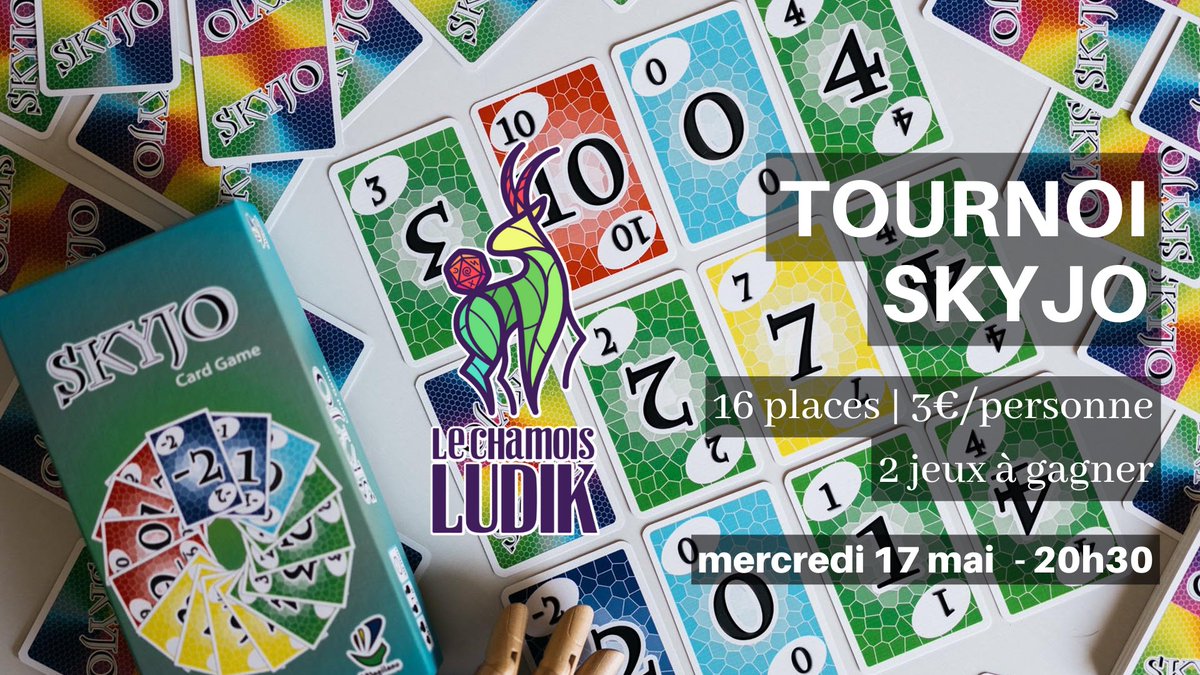 Publication à lire sur Instagram (en suivant le lien) ! :) instagram.com/p/CsTMOZ8IvQf/  #ChamoisLudik #barajeux #j2s #niort #deuxsevres #sortiraniort