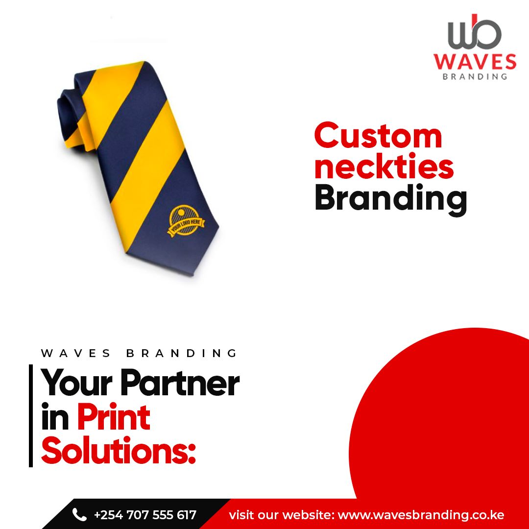 WavesBranding's tweet photo. Step up your fashion game with a one-of-a-kind Waves Branding necktie that exudes confidence. For more information, please contact us at +254707555617. #wavesbranding #wavesbrandingandprinting
#UNGA 
Giraffe Manor
Mary Njambi
Sugar
Mike Sonko https://t.co/uoQ6DwUMal