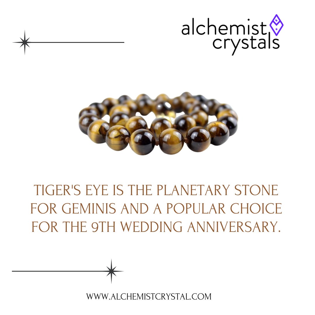 alchemstcrystal's tweet photo. Experience the legend of Tiger's Eye with our bracelets. Symbolizing prosperity and strength, this ancient talisman has the power to enhance clarity and shield against negativity. Embrace your inner strength and channel the tiger's power with Tiger's Eye!
#TigersEyeBracelet https://t.co/Ieowh6Ag8O
