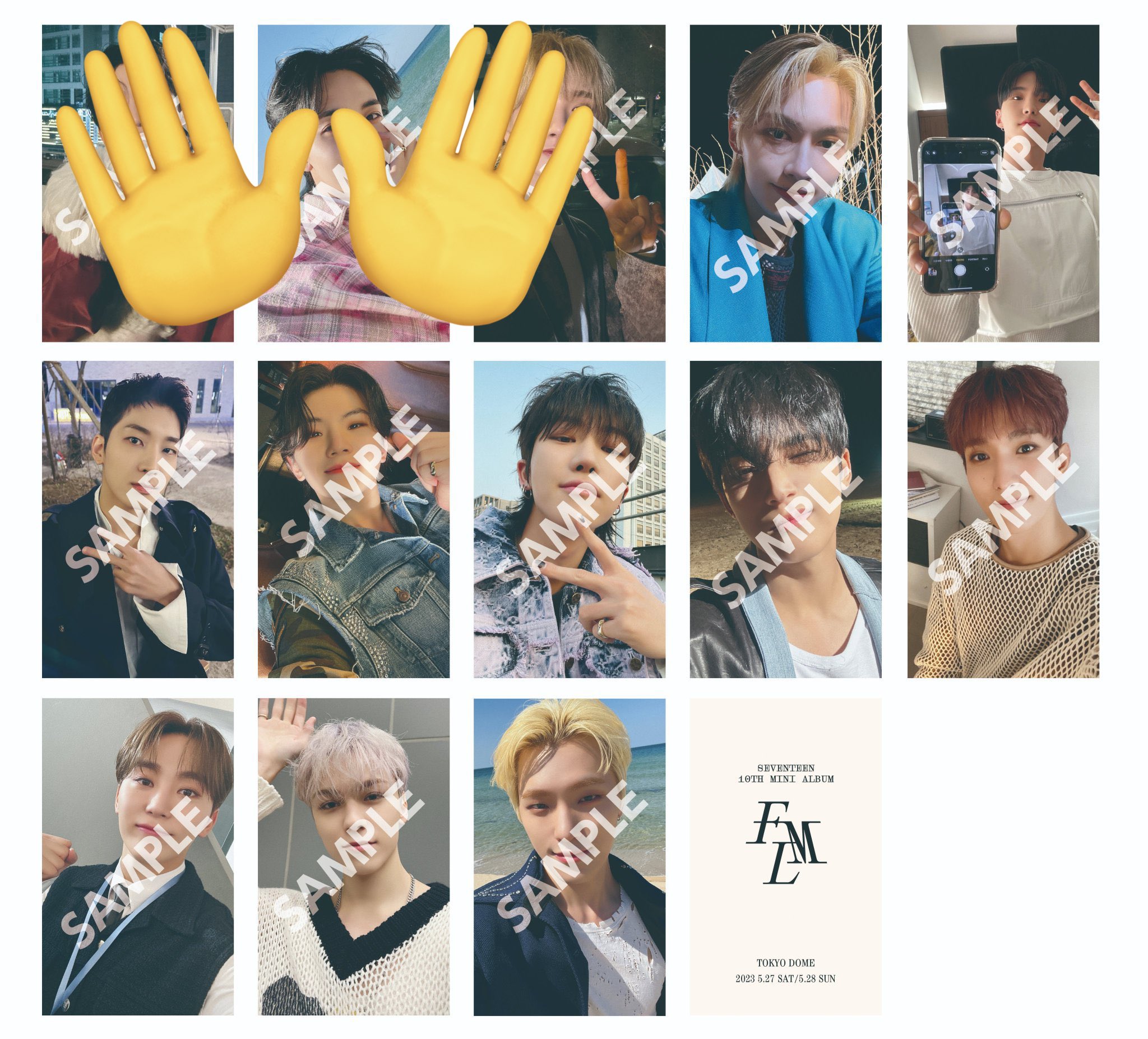 SEVENTEEN FML 会場限定トレカ 京セラドーム ホシ ウォヌ ミンギュ SEVENTEEN FML 会場限定トレカ 京セラドーム ホシ ウォヌ
