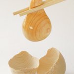 着色してないのにホンモノに見える？キボリノコンノさんが作る木彫りの生卵がすごかった!