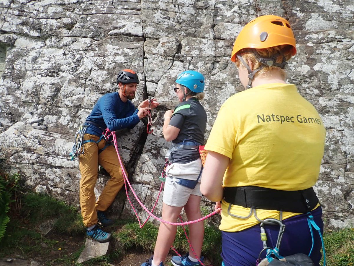 🤘CALLING YOUNG PARACLIMBERS aged 16-25. Join us this July 10th-14th for a residential at Glenmore Lodge. Climb outside on mountain crags and sea cliffs whilst making new friends. #ClimbScotland #Paraclimbing #Disability