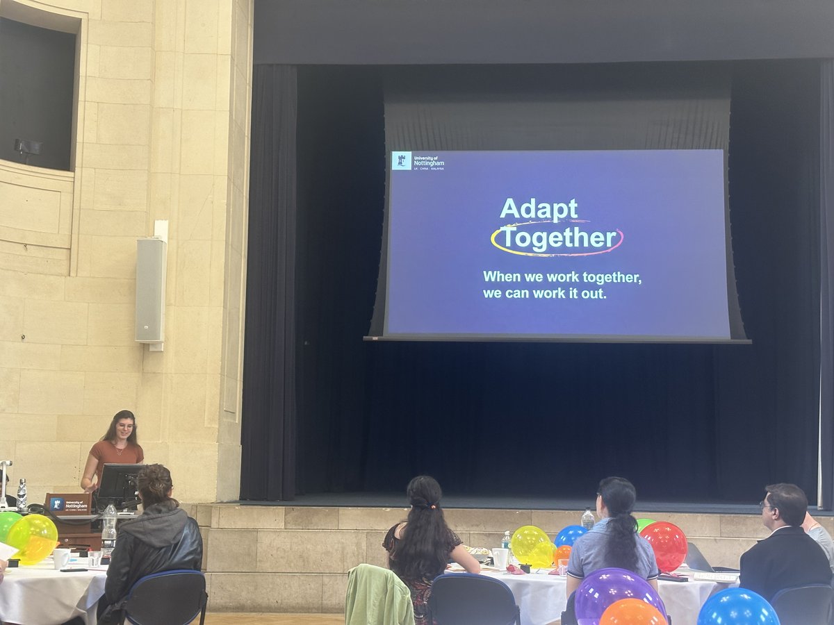 UoNSociology's tweet photo. @AdaptUoN Hosted an exceptional peer support session! The strength derived from collaborative efforts and shared experiences is priceless. We were excited for the opportunity to connect and support each other at #PhDDevelopmentDay.
Thank you Harriet for cultivating a community! https://t.co/JjBpIvCJX7