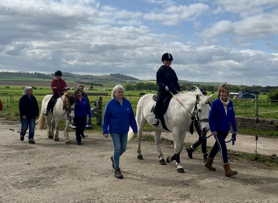 PrestonLodgeHS's tweet photo. Fantastic session for our Enhanced Learning Provision at @rtmuirfield Thank you so much everyone - our pupils loved meeting the ponies π΄ #wellbeing #mentalhealthawarenessweek2023 #proudtobePL #ridingtherapy https://t.co/TIakiniuAY