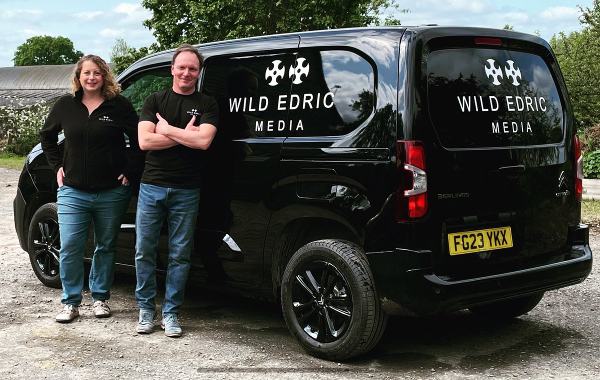 Check out the new van! Give us a honk if you see us out and about and we’ll give you a 👋 wave. #filmproduction #wildedricmedia #newvan #workvan #blackandwhite