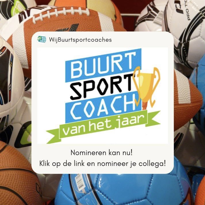 Wij Buurtsportcoaches tweet media