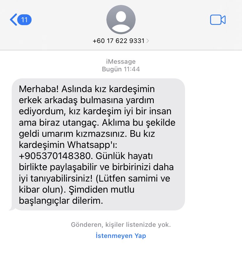 Ama bu enternasyonel gavatlık