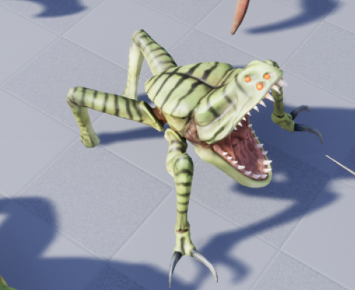 GreedlandPC's tweet photo. Have you ever seen this monster up close? Looks like a watermelon with legs.

#DGWM(Develop a Game With Me)
#indiegames #IndieDevs #solodev #game #Steam 

#Wishlist #greedland on Steam:
https://t.co/bFJo7KhLTi https://t.co/9nVtLwZR0X