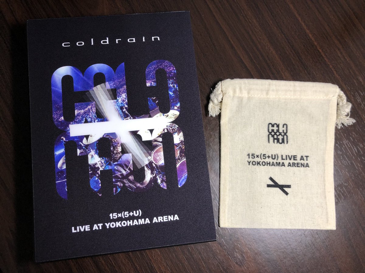 yaho_0829's tweet photo. coldrainの横アリBlu-ray届いた🔥
早速観るぞ‼︎ (特典のミニ巾着が可愛い)
#coldrain
#nonnegative
#横アリ
#フラゲ https://t.co/sU2EcARZ24