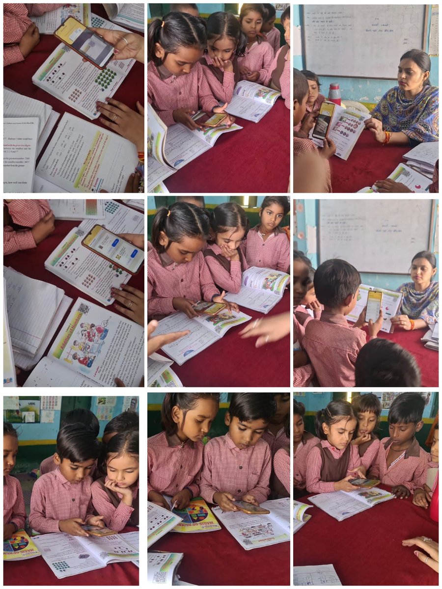 PratigyaTrivedi's tweet photo. #class_3 #QRcode #dikshaapp
बच्चे QRcode स्कैन करके दीक्षा app से content निकालना सीख रहे है @BasicEducationU https://t.co/0UQFphD3U4