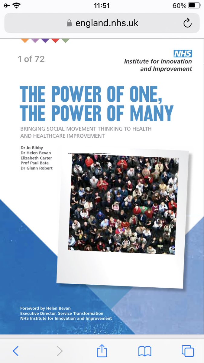 ZoeLord1's tweet photo. At @QualityForum there’s a theme of #socialmovements
This free to download document by @HelenBevan and colleagues is an excellent read.
https://t.co/yT2iZRO1NV
#Quality2023 #largescalechange
@KedarMate @goranhenriks @HorizonsNHS @TheIHI https://t.co/lkaaf2wSMM