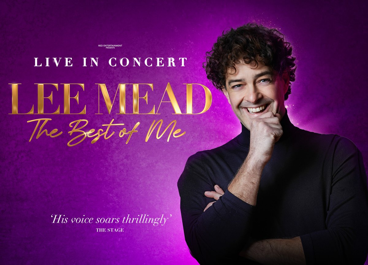 📢 We're excited to announce Lee Mead will be coming to the Palace this October! 🥳

Tickets are currently on sale for our Pals, general bookings open on FRIDAY 19 MAY AT 10AM  - make sure you set those alarms! ⏰

📅 19 October 2023, 7.30pm
🔗 bit.ly/451z5tp
