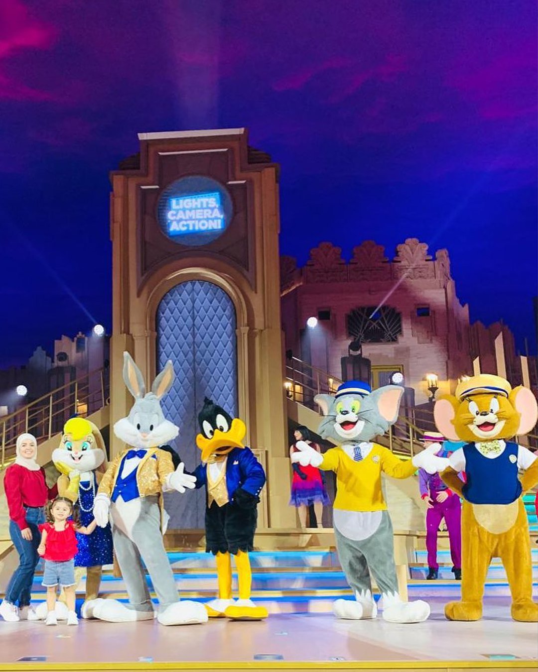 Warner Bros. World™ Yas Island, Abu Dhabi on X: Lights, Camera, Action! 🎬  If you still havent watched the all-new Warner Bros. live show at WBWorld  this is your sign to do