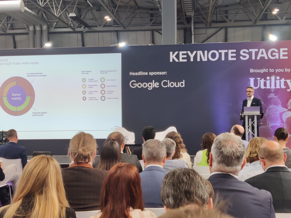 Unify Energy (@unifyenergy) on Twitter photo At <a href="/UtilityWeekLive/">Utility Week Live</a> the opening keynote speech was eye-opening
We're on track to plateau of climate crisis, but by the end of the century, we'll be at an alarming +2.7 degrees! Importantly,Ā thisĀ isĀ notĀ aĀ necessaryĀ +1.5, said Chris Stark, Chef Exec, <a href="/theCCCuk/">Climate Change Committee</a>
#UWL23 At <a href="/UtilityWeekLive/">Utility Week Live</a> the opening keynote speech was eye-opening
We're on track to plateau of climate crisis, but by the end of the century, we'll be at an alarming +2.7 degrees! Importantly,Ā thisĀ isĀ notĀ aĀ necessaryĀ +1.5, said Chris Stark, Chef Exec, <a href="/theCCCuk/">Climate Change Committee</a>
#UWL23