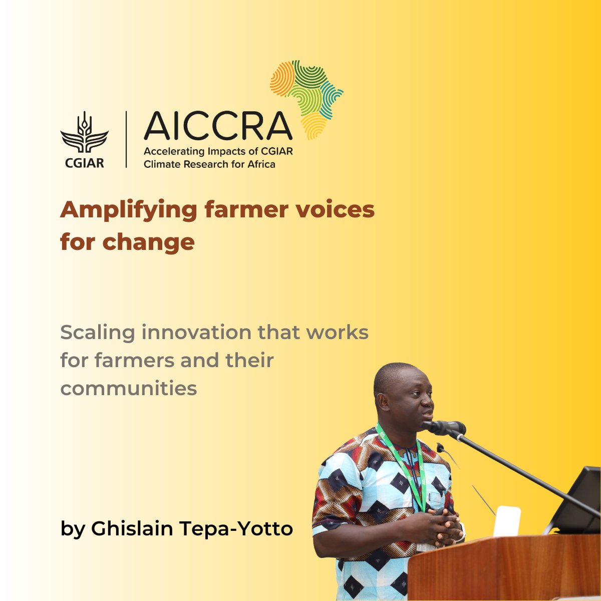 By listening to & learning from stakeholders across agriculture’s value chains, we will continue to connect @CGIAR science & research with local knowledge to find innovations and solutions that work for African #farmers.

🔗 Read: bit.ly/AICCRA2022 

#ClimateSmartAfrica