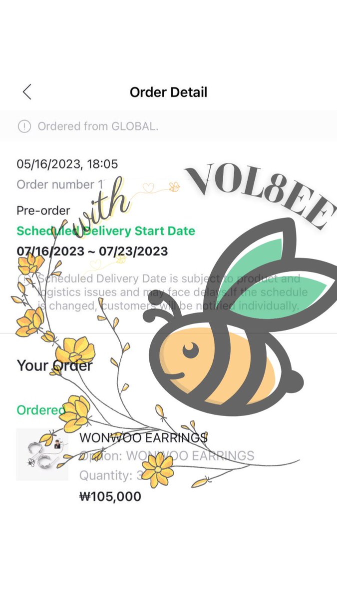 withVOL8EE's tweet photo. Already seccured #proofsofVol8ee https://t.co/uoDply0SJY