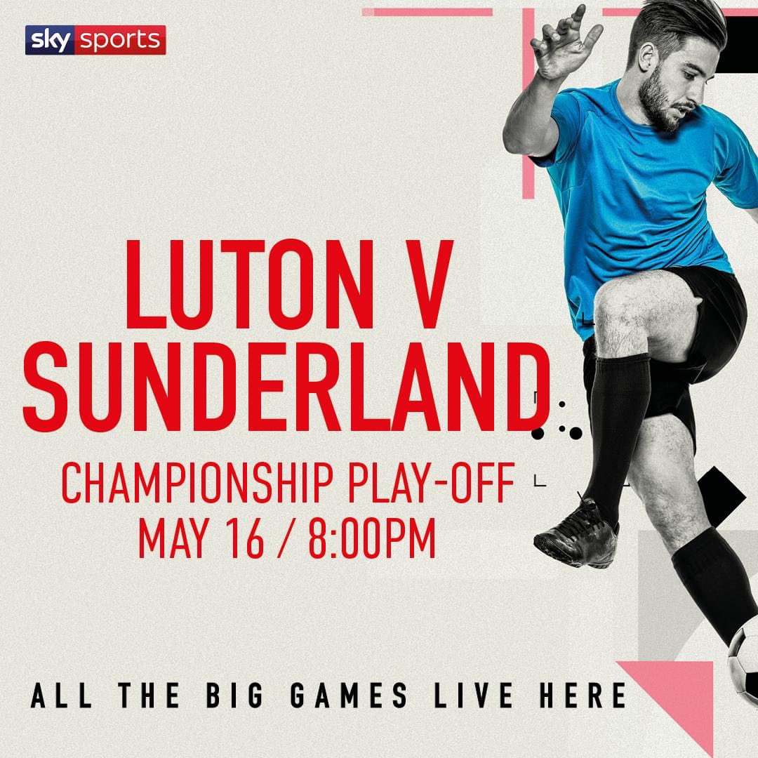 Inter Milan are defending an away 2-0 win which was at home &amp; AC Milan are trying to overturn the 2-0 away from home but are home…
#Inter v #Milan 8pm
#EFLPlayOffs 
Luton v Sunderland 8pm
Sunderland lead a straight forward 2-1…