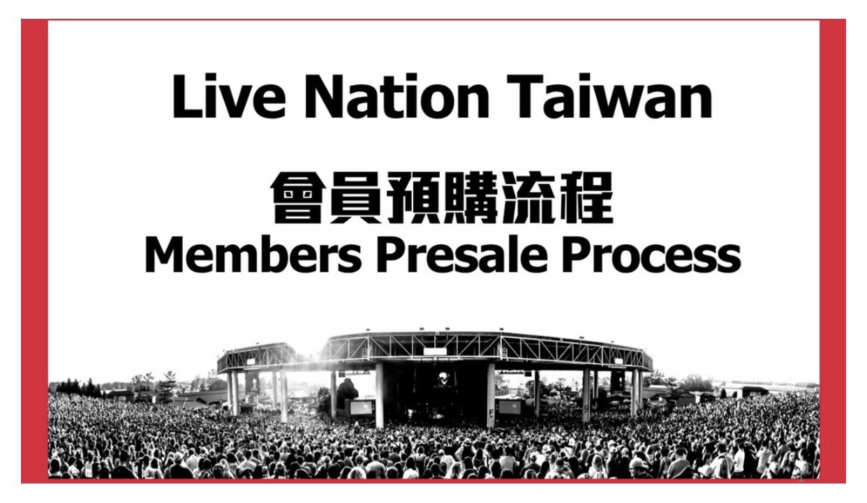Coldplay Asia World Tour Update on Twitter: "🔆DEAR TAIWAN COLDPLAYERS