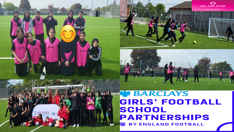 edengirlsslough's tweet image. Students from Eden join in the Barclays Girls Football event hosted at
@Wexham_School Pupils enjoyed the healthy competition. #Letgirlsplaygirlsfootball #ActiveMovement #StayFitAndHealthy