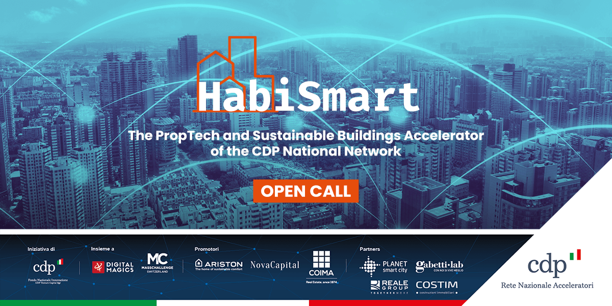 Digital_Magics's tweet photo. Don’t forget to apply to the 2nd edition of #HabiSmart call, @GruppoCDP #PropTech and Sustainable Buildings accelerator programme! Apply now: https://t.co/5DYE7DO5Xx
https://t.co/5mYd7Uk3g5
#COIMA #ARISTON #NOVACAPITAL
@PlanetSmartCity
#GabettiLab #COSTIM
@RealeGroup https://t.co/v7PYr1jPzi