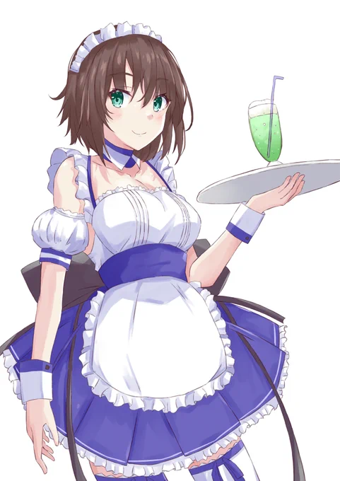 メイド蒼井  #ヘブバンファンアート