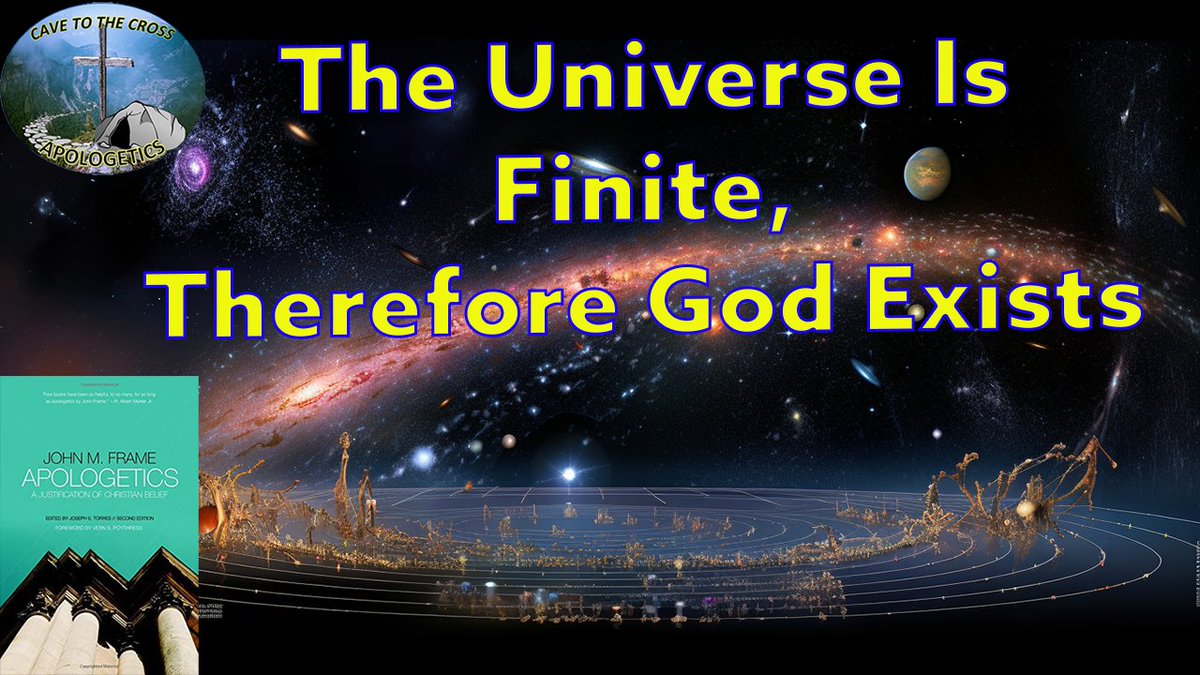cavetothecross's tweet photo. A classic #theistic argument is that the universe is finite and all things in this universe are caused by a previous cause, therefore there must be an uncaused First Cause that exists outside the universe and not subject to the forces of the universe. 

https://t.co/oL996OLZAI https://t.co/mIEVb7PW8K