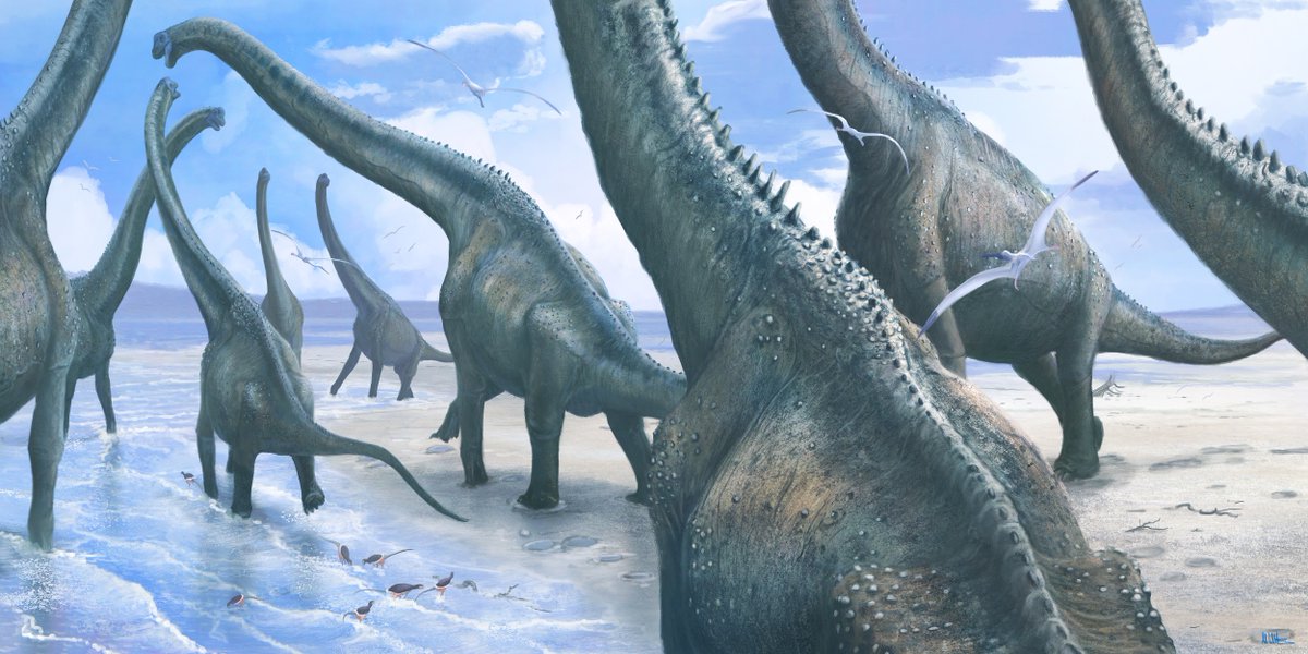 Check out our new review on the distribution of UK dinosaur tracks in time and space with @ButlerLabBham @lewis_haller <a href="/emmadnn/">Dr Emma Dunne</a> <a href="/ddcashmore/">Daniel Cashmore</a> including fabulous new palaeoenvironmental reconstructions from <a href="/MarkWitton/">Mark Witton</a> (1/4)