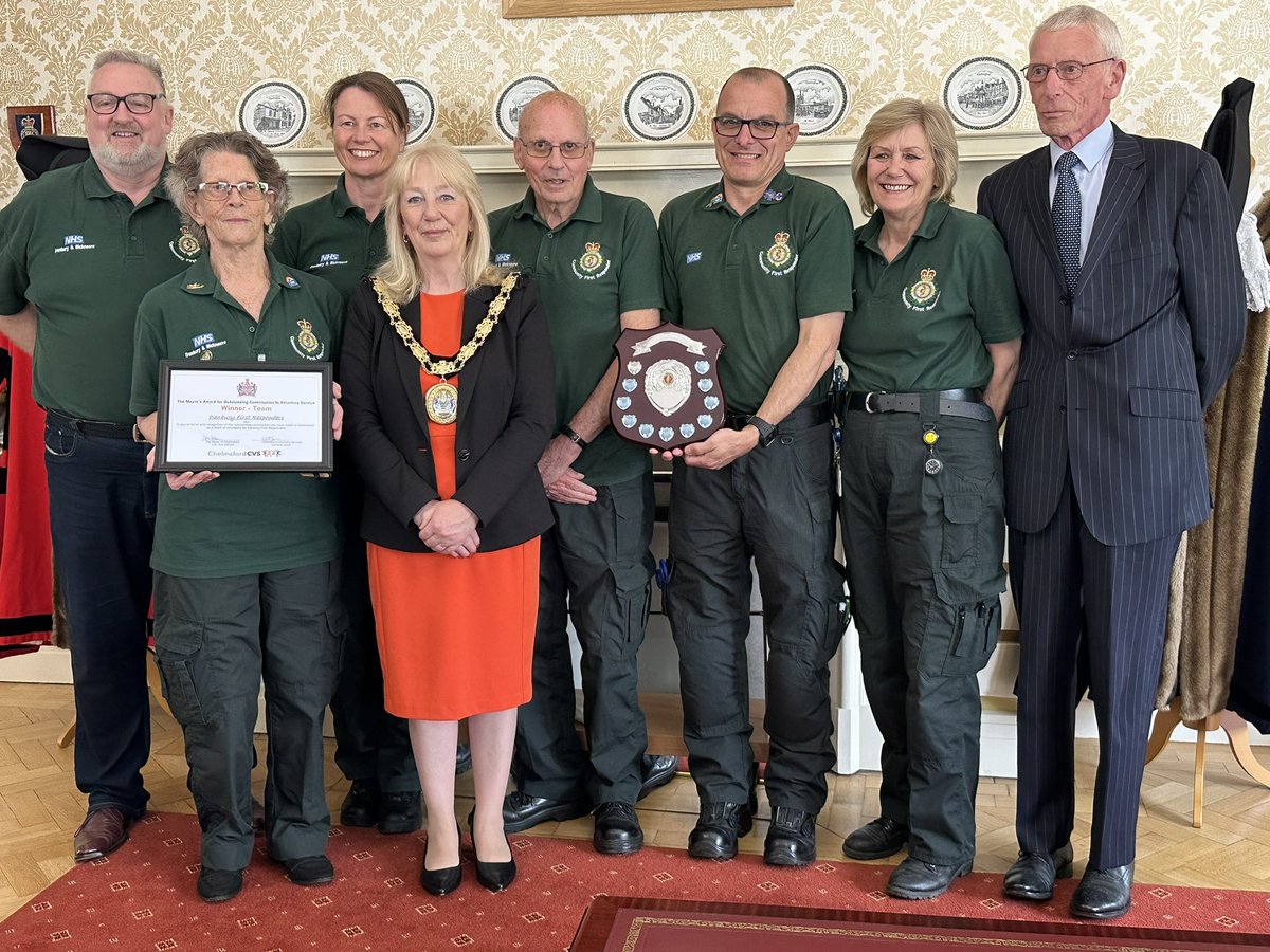 CFR_Danbury's tweet image. We are incredibly proud to be this years winners. Thank you to those who nominated us
@EastEnglandAmb @EEAST_CFRS @HeyTomAbell @KateVaughton1