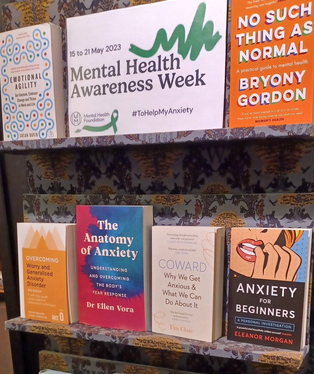 #ToHelpMyAnxiety We are participating in Mental Health Awareness Week and #WearItGreen on Thursday. This year's focus is on anxiety. Visit mentalhealth.org.uk