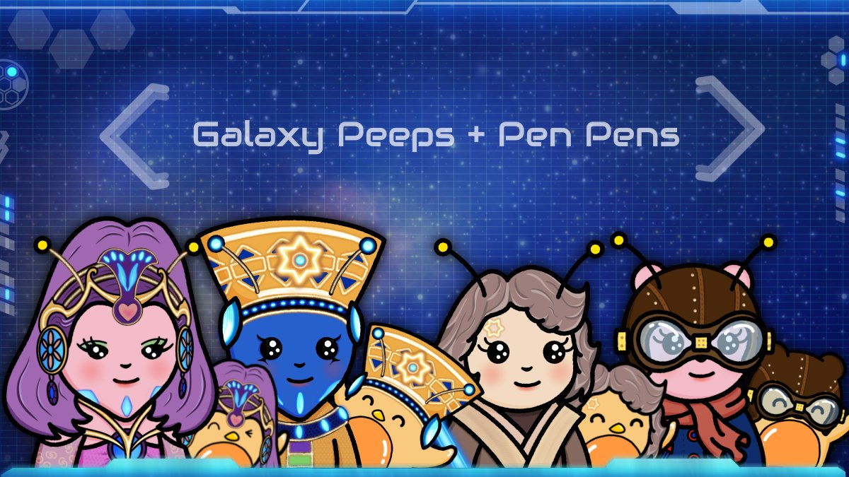 GalaxyPeepsNFT's tweet photo. GM! 🐧💫 https://t.co/szXeocRhaj