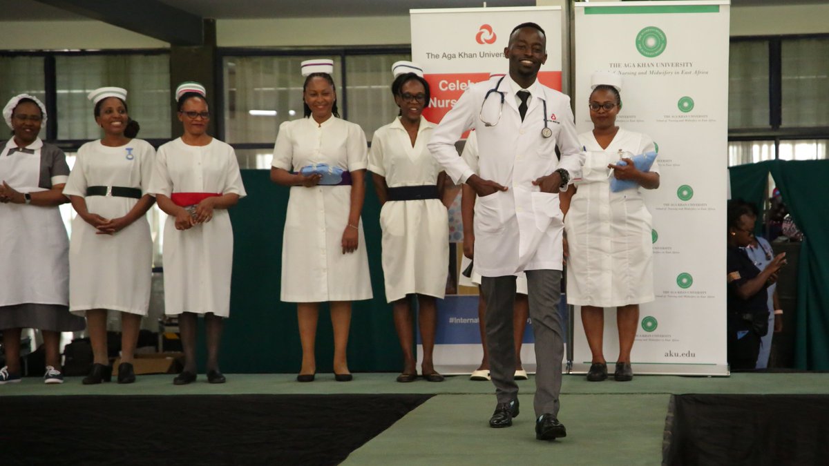 akusonamea's tweet photo. As part of the global celebrations for nurses and midwives, we organised a fun festival with @AKUHNairobi which culminated with a fashion show that showcased the past and present nurse uniforms.

#OurNursesOurFuture #TogetherAgain #FromEvidenceToReality #InternationalNursesDay https://t.co/teVzZUmuKX