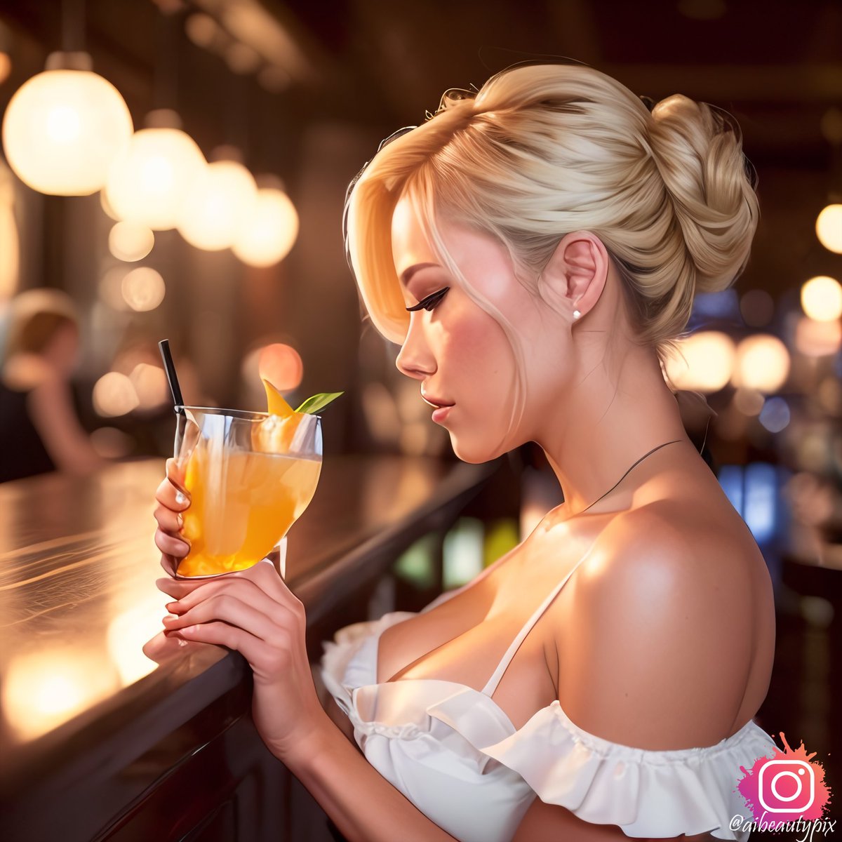 AIBeautyPix's tweet photo. Occupations Series: AI Reimagines Bartenders 

#AIgenerated #AI #AIArt #Beautiful #StableDiffusion #babes #virtualgirl #sexywomen  #bartenderlife #cocktailhour #craftcocktails #mixologymaster #happyhour #bartendingtips #mixitup #bartending101 #shakennotstirred #thirstythursday https://t.co/NHE0ewjkcR