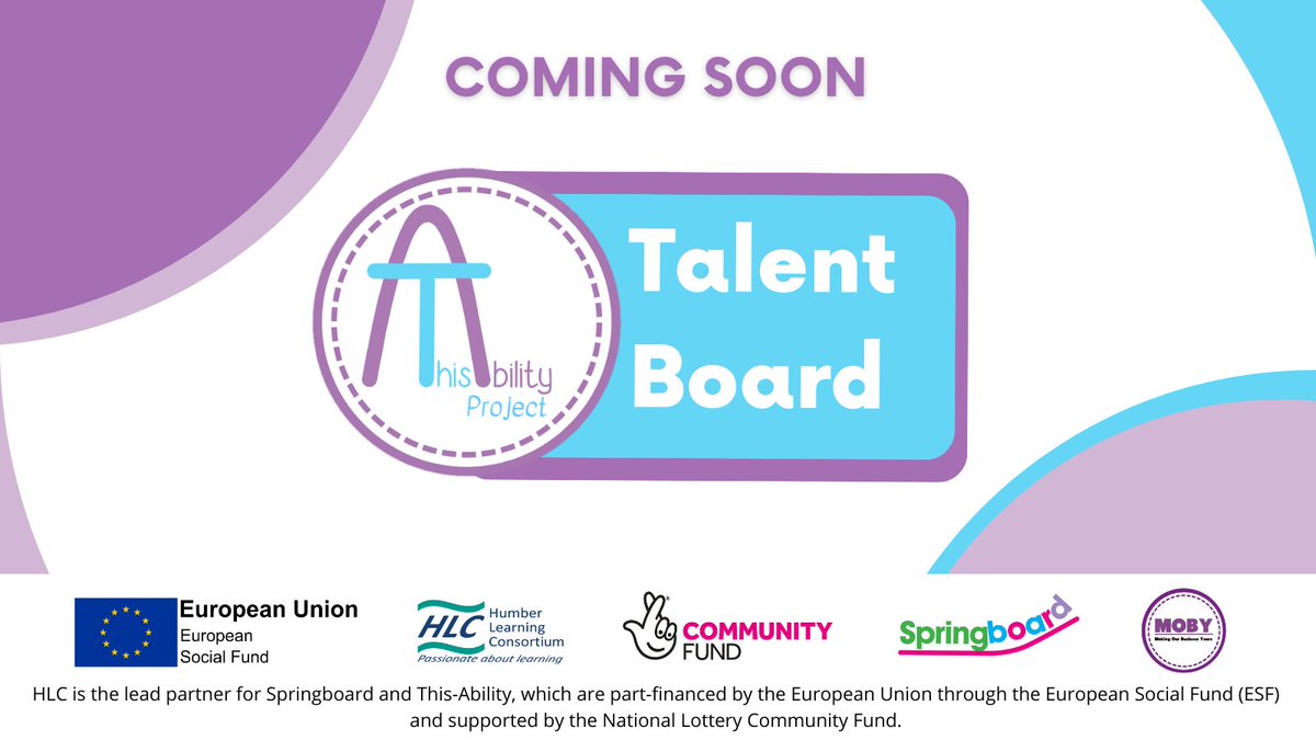 TA_Programme's tweet photo. 📣 Calling all Employers and Recruiters.
Are you looking to hire? If so you’re in the right place.
The This-Ability #TalentBoard will feature profiles of candidates good to go and looking for #employment in #Hull and the #EastRiding. Our first profile will go live next Tuesday. https://t.co/J85M1NxofP