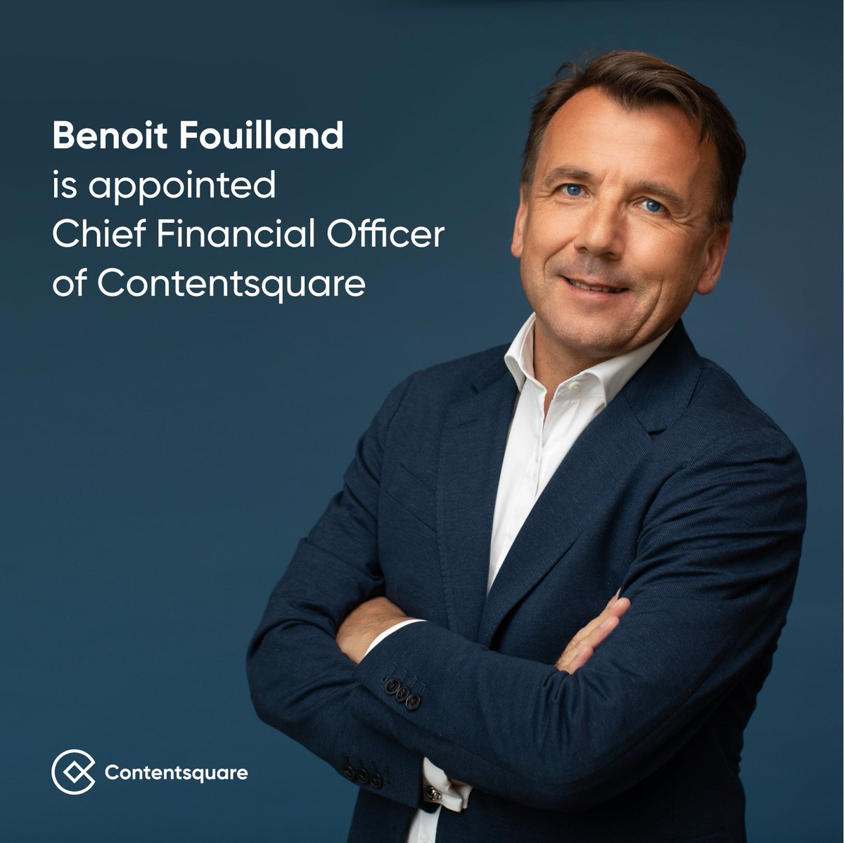 I am super excited to share that Benoit Fouilland is joining @Contentsquare as Chief Financial Officer! Benoit has extensive experience in leading finance organizations at global tech companies and I look forward to learning from him. 
Welcome to the team, Benoit! #WeAreCSquad