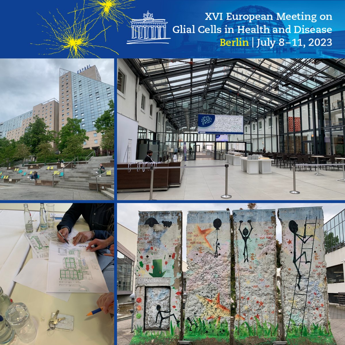 The devil is in the details and with #glia2023 being only 2 months away, we have to address the detail devil. After productive meetings with the #Estrel and our LOC, we are confident that the detail devil is friendly towards #glia2023. #glia community we are almost ready for you!