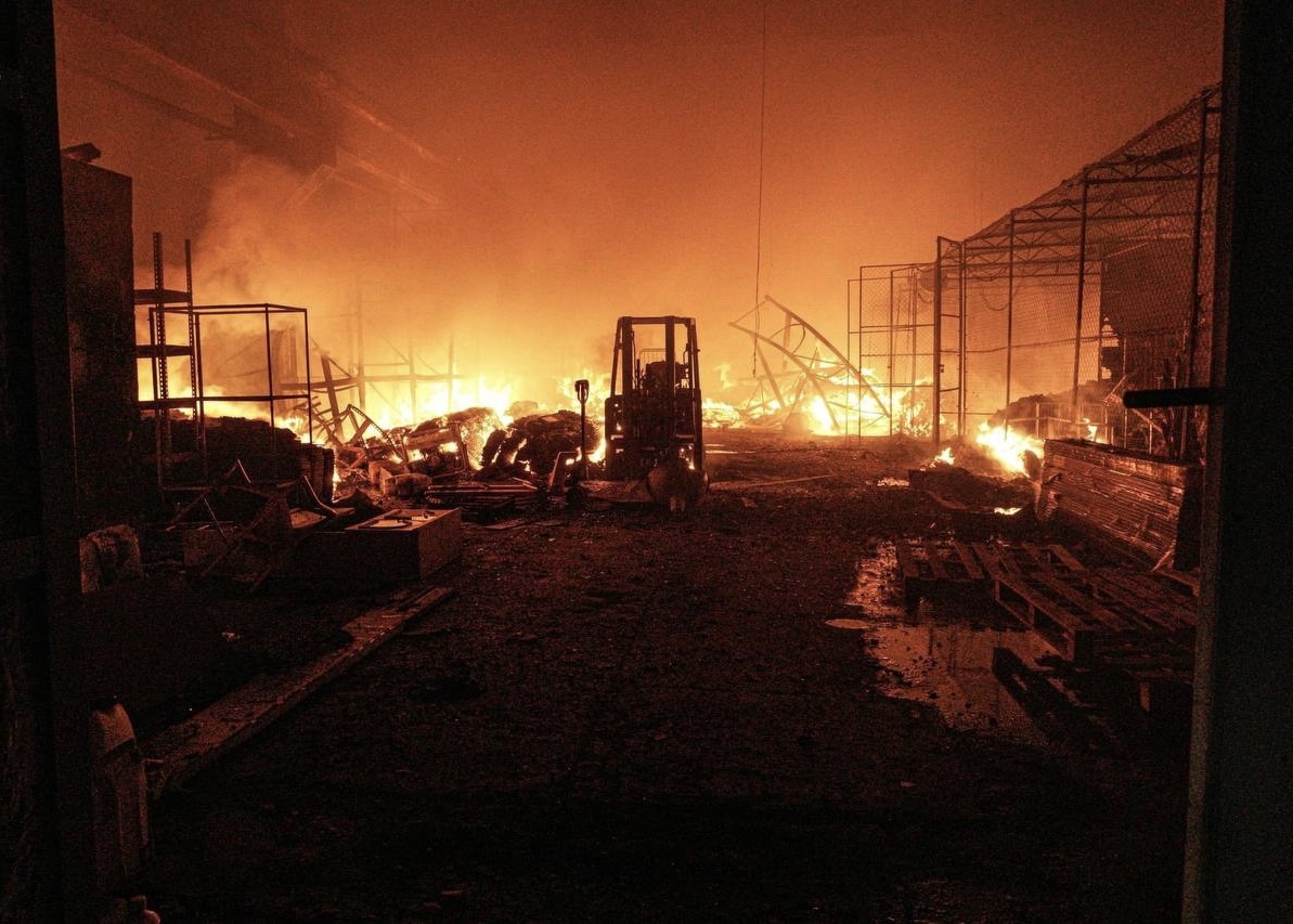 christian_aid's tweet photo. A Russian missile has destroyed a Christian Aid food warehouse in #Ukraine. It happened in Ternopil - the hometown of Ukraine's #Eurovision entrant Tvorchi who were just about to perform when the attack happened on Saturday evening.
 
A thread ⬇️ https://t.co/Uk5JpRgJEl