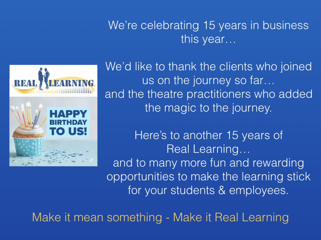 It's important to mark milestones, don't you think..?
reallearning.ie 
#learningbydoing    #learninganddevelopment