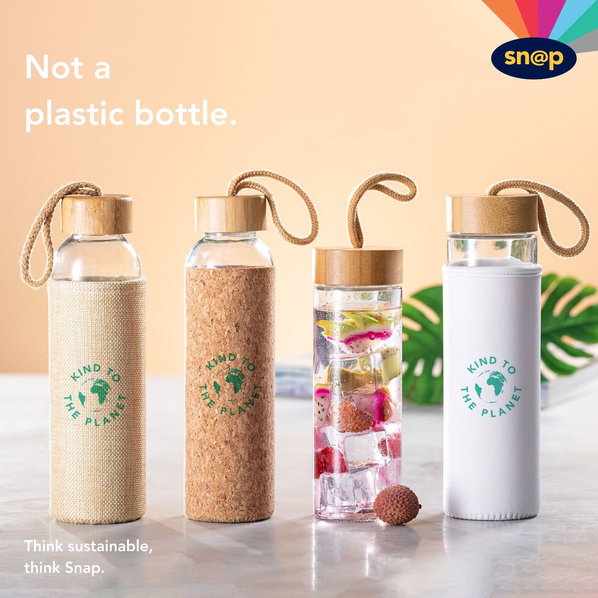 SnapDocklands's tweet photo. Choose bottles that are not plastic with Snap - bottles that will last you longer, look better and are kind to your planet. 
Your go-to eco friendly promotional products Available at Snap.

Visit https://t.co/kYWu0lhbkR to get a quote today! 

#Sustainable https://t.co/r8sPEFzvhP